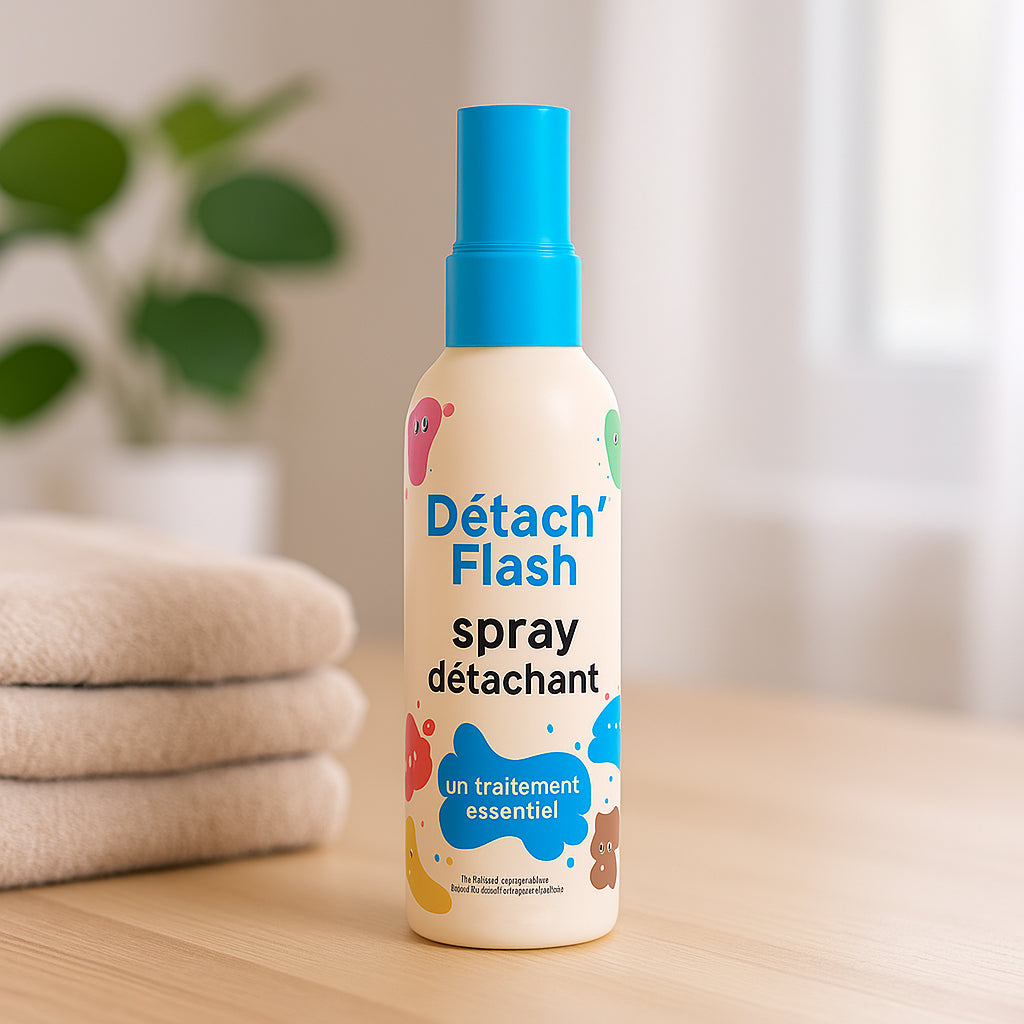 Le Détach'Flash - La solution pour les taches sur vos vêtements