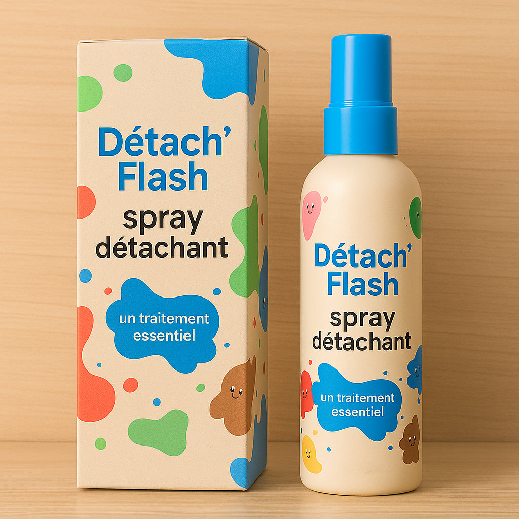 Le Détach'Flash - La solution pour les taches sur vos vêtements