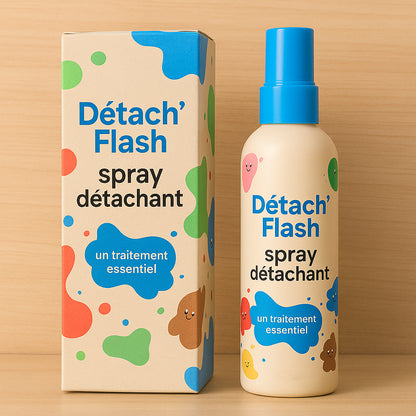 Le Détach'Flash - La solution pour les taches sur vos vêtements