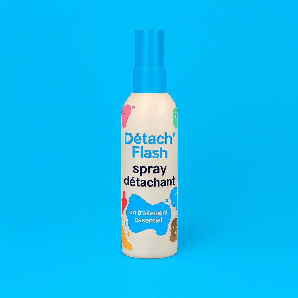 Le Détach'Flash - La solution pour les taches sur vos vêtements